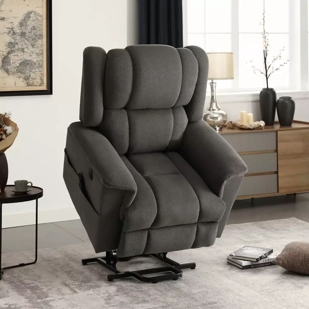 DeeHome Power Lift Recliner Chair Heat and Massage Elderly