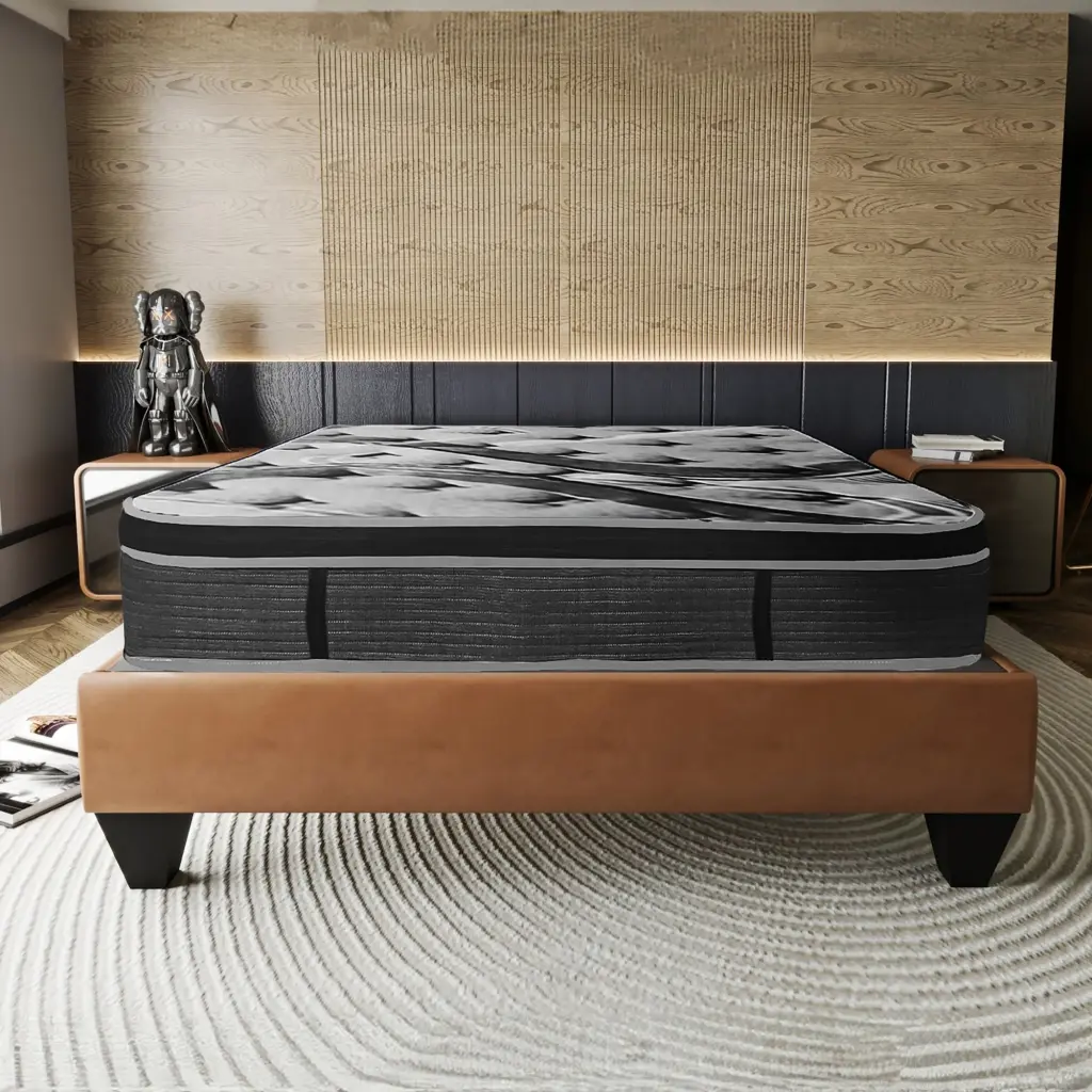 Opulent 14 Inch Euro Top Queen Size Plush Memory Foam Mattress kanepe
