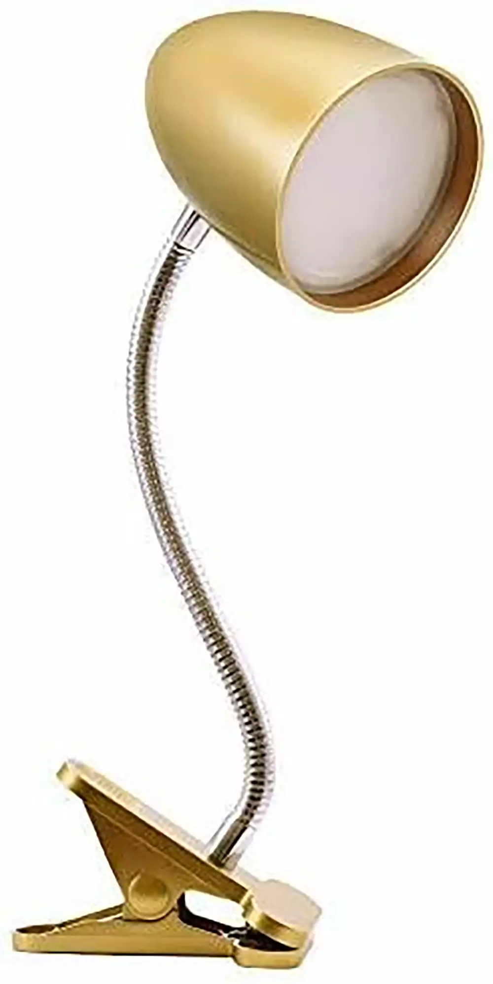 ENERGETIC Eye Protection LED Clip on Light Reading Lamp Desk and Bed 360 Adjustable Gooseneck Clamp Lamps 3.5W 240 LM Cool...