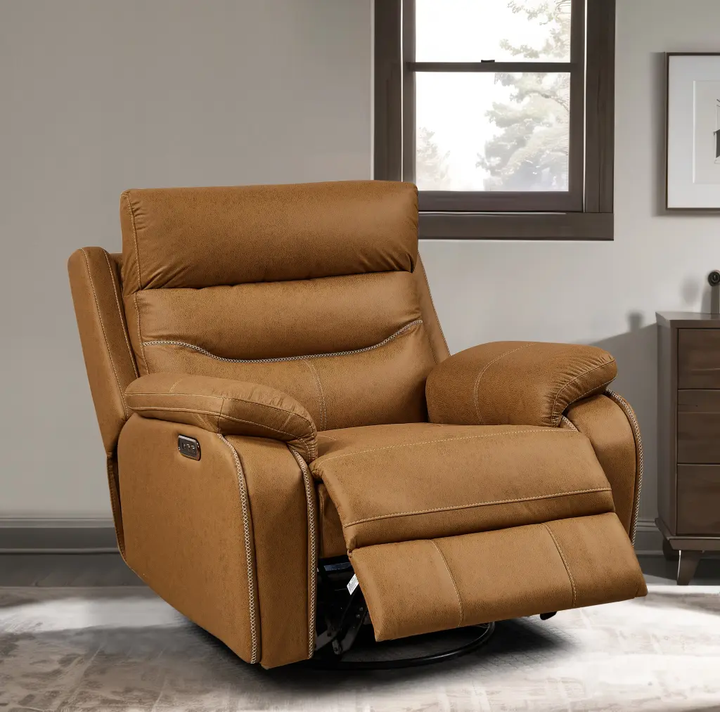 Liyasi Dual Okin Motor Rocking and 240 Degree Swivel Single Sofa Seat liyasifurnitureco.-ltd.