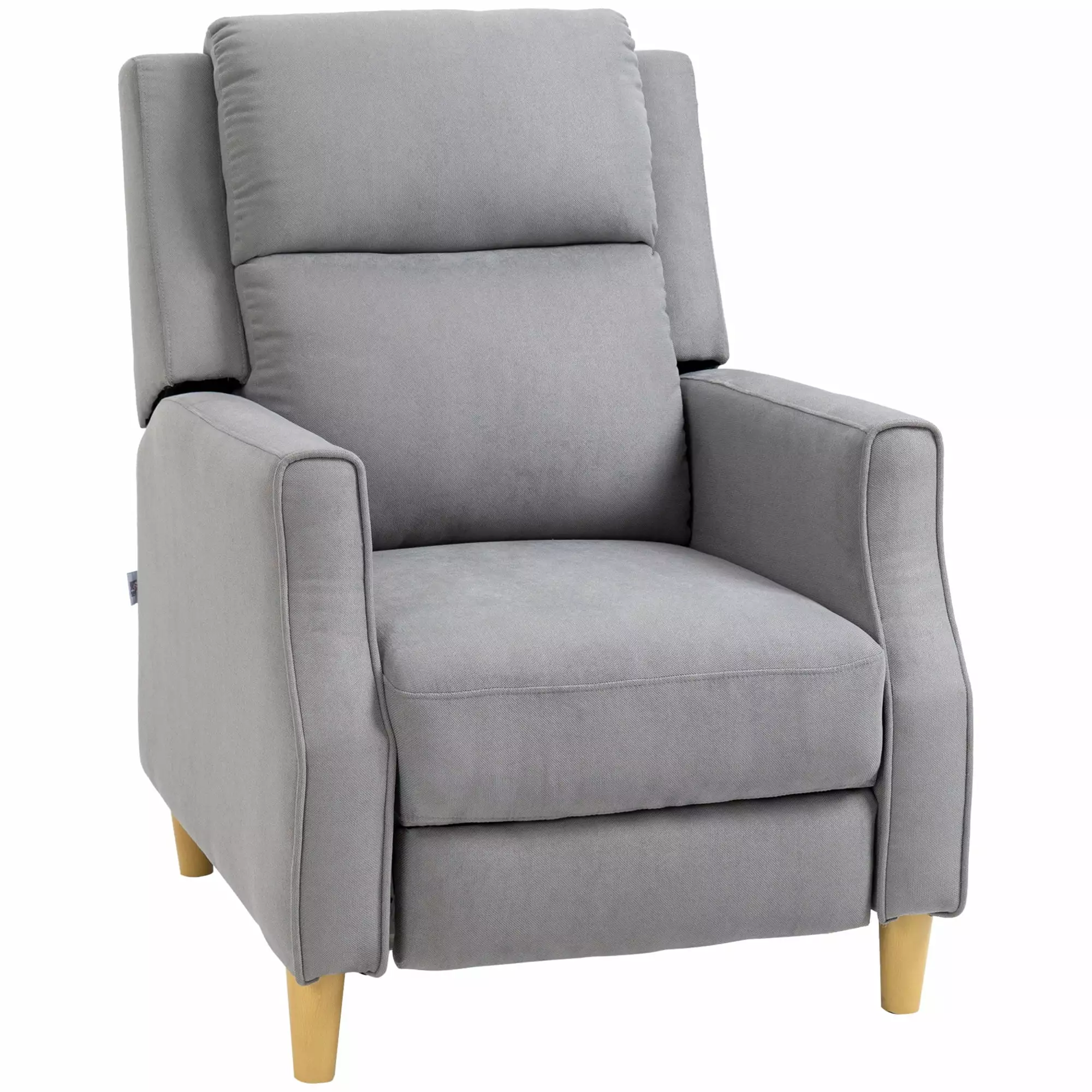 CoSoTower Manual Recliner Chair Footrest Contemporary Living Room Furniture