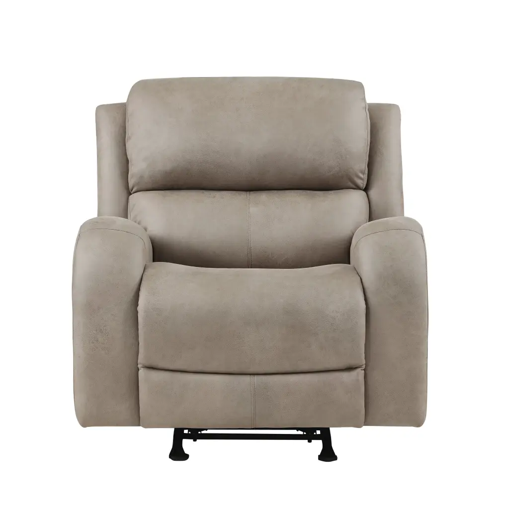 Opulent Style Rocker Reclining Chair Brown Plush Cozy Living Room Furniture kanepe