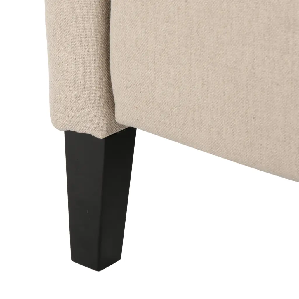 Wheat Fabric Recliner Chair Comfortable Living Room Reclining Sofa Single Seater nh-sunfay