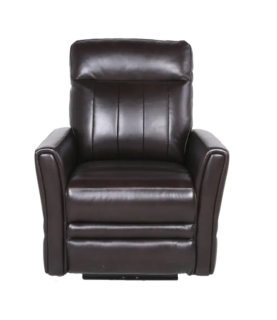 Sophisticated Contemporary Motion Upholstery Top Grain Leather Power Recliner steve silver furniture