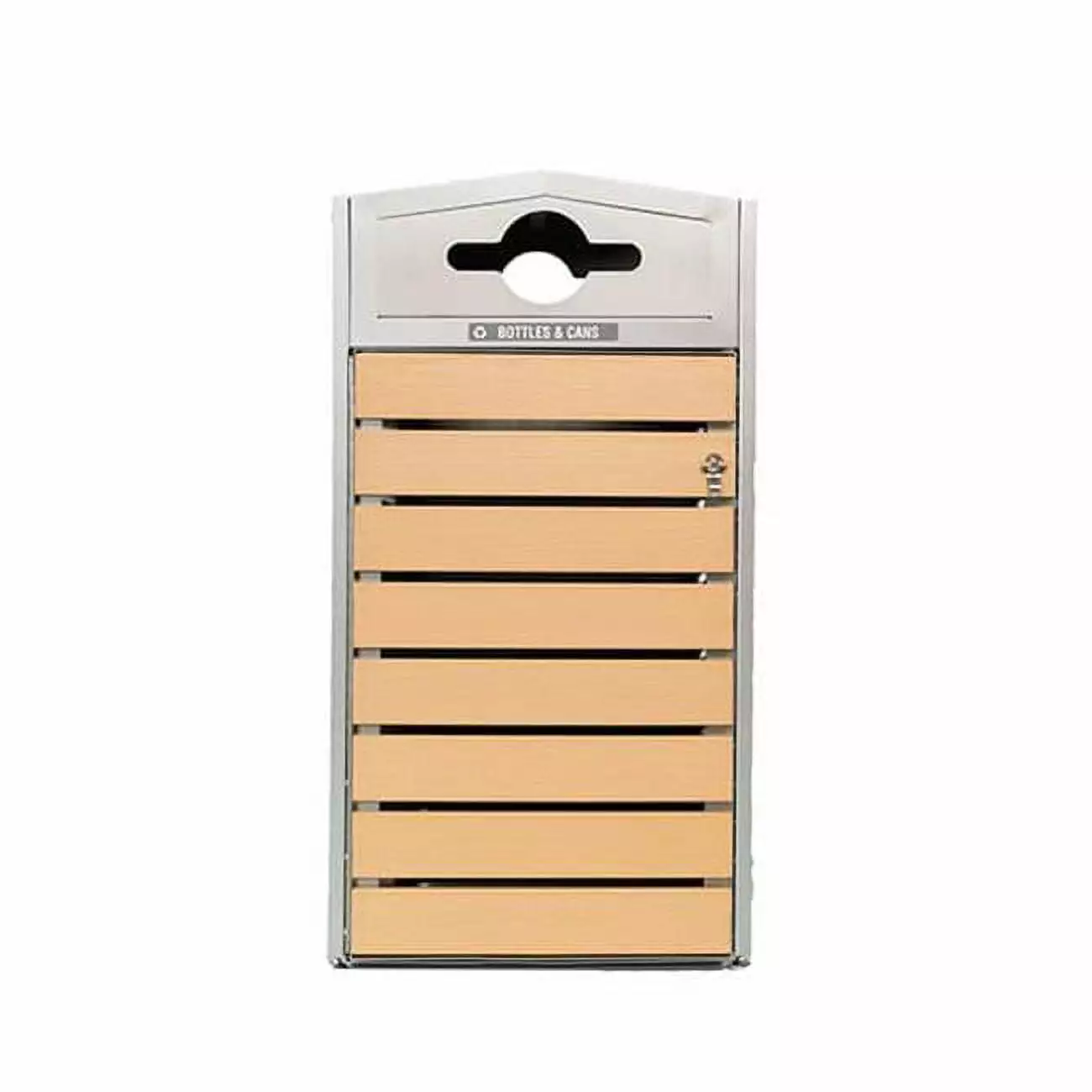 Commercial Zone 736672 42 gal Woodview Double-Sided Recycler Commercial Zone Products
