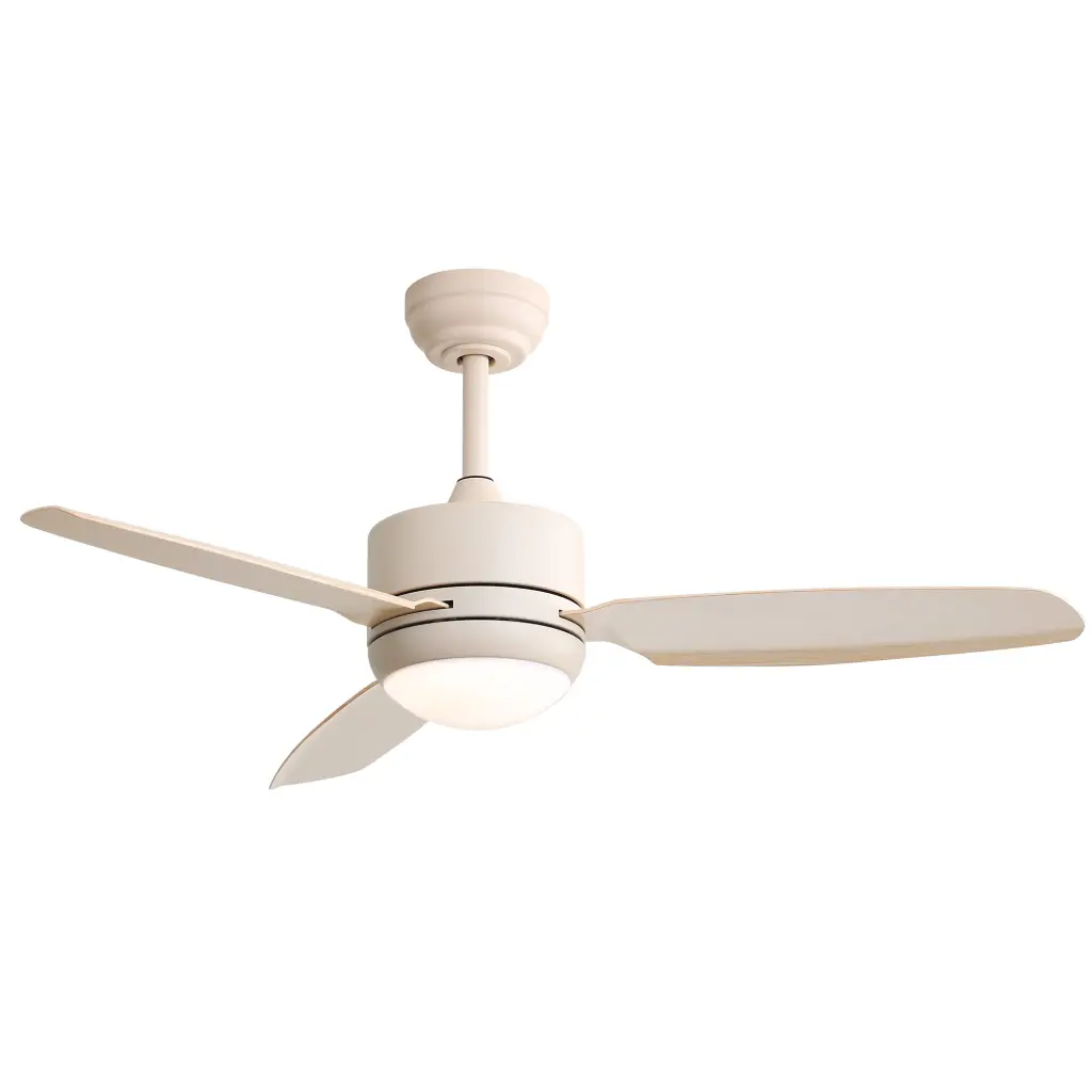 46 Inch S 3 ABS Blades 6 Speed DC Motor Remote Regulation Ceiling Fan Living Room ceiling fan with light