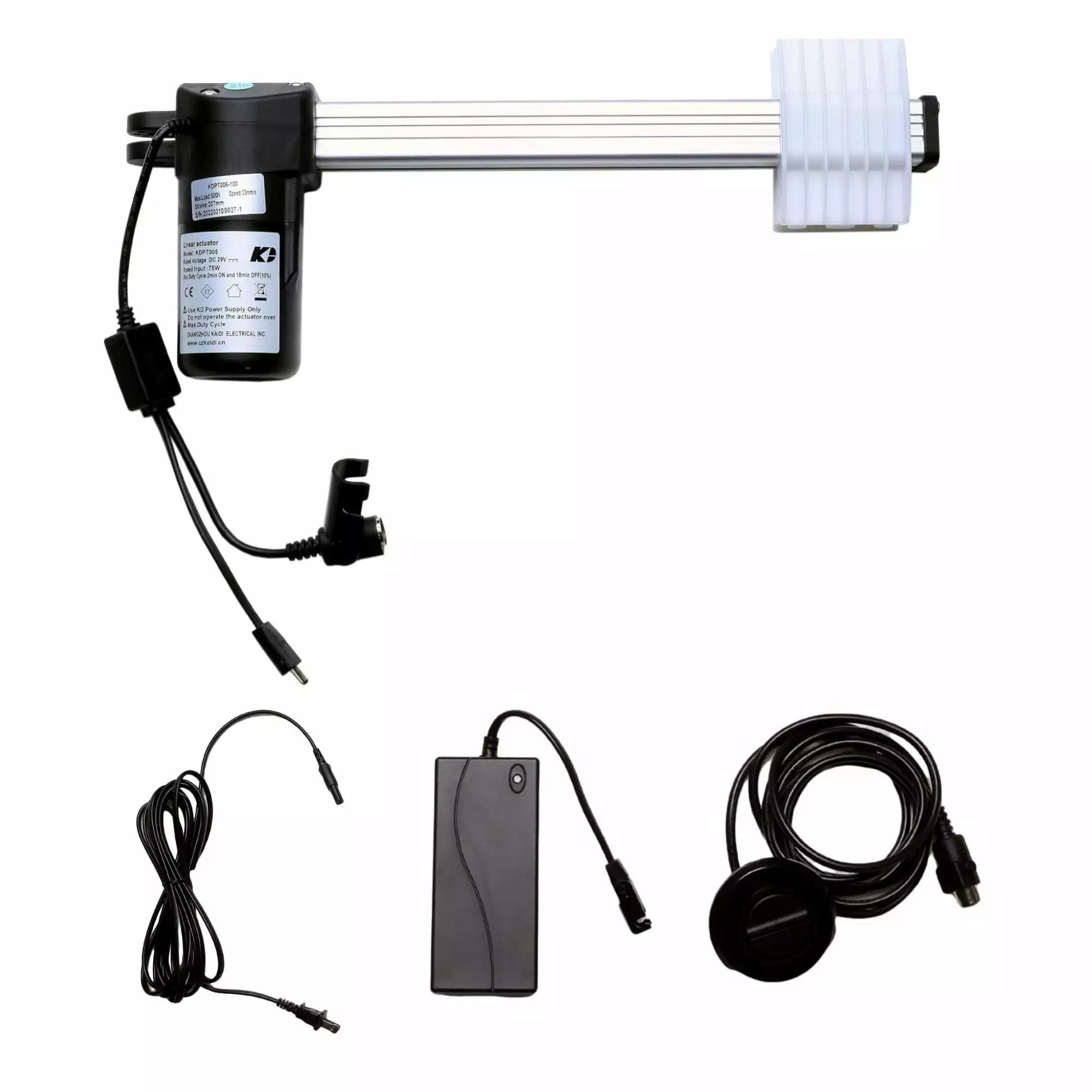 Kaidi Linear Actuator Motor Kit KDPT005-100 Replacement Lift Chairs Power Recliner Sofa