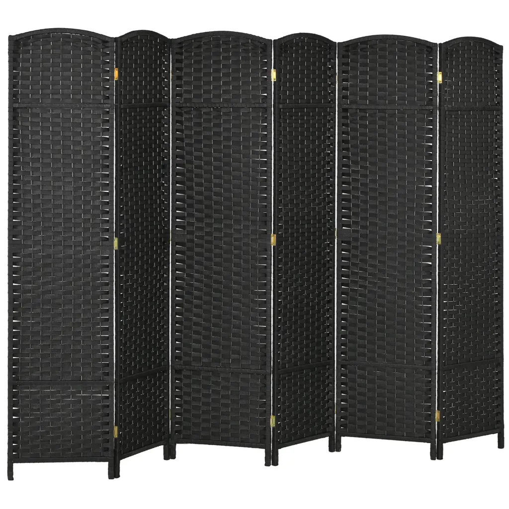 Homcom 6 Panel Room Divider 5.6 Foot Tall Folding Privacy Screen aosom business