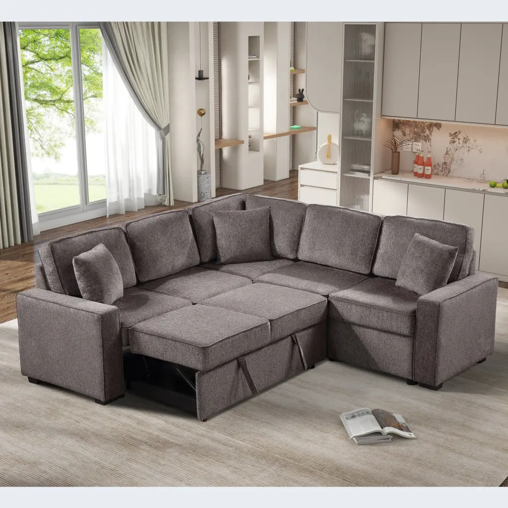Modular Sofa Sectional Couch L Influenced Sofa Pullout Sleeper fullbarn e-commerce