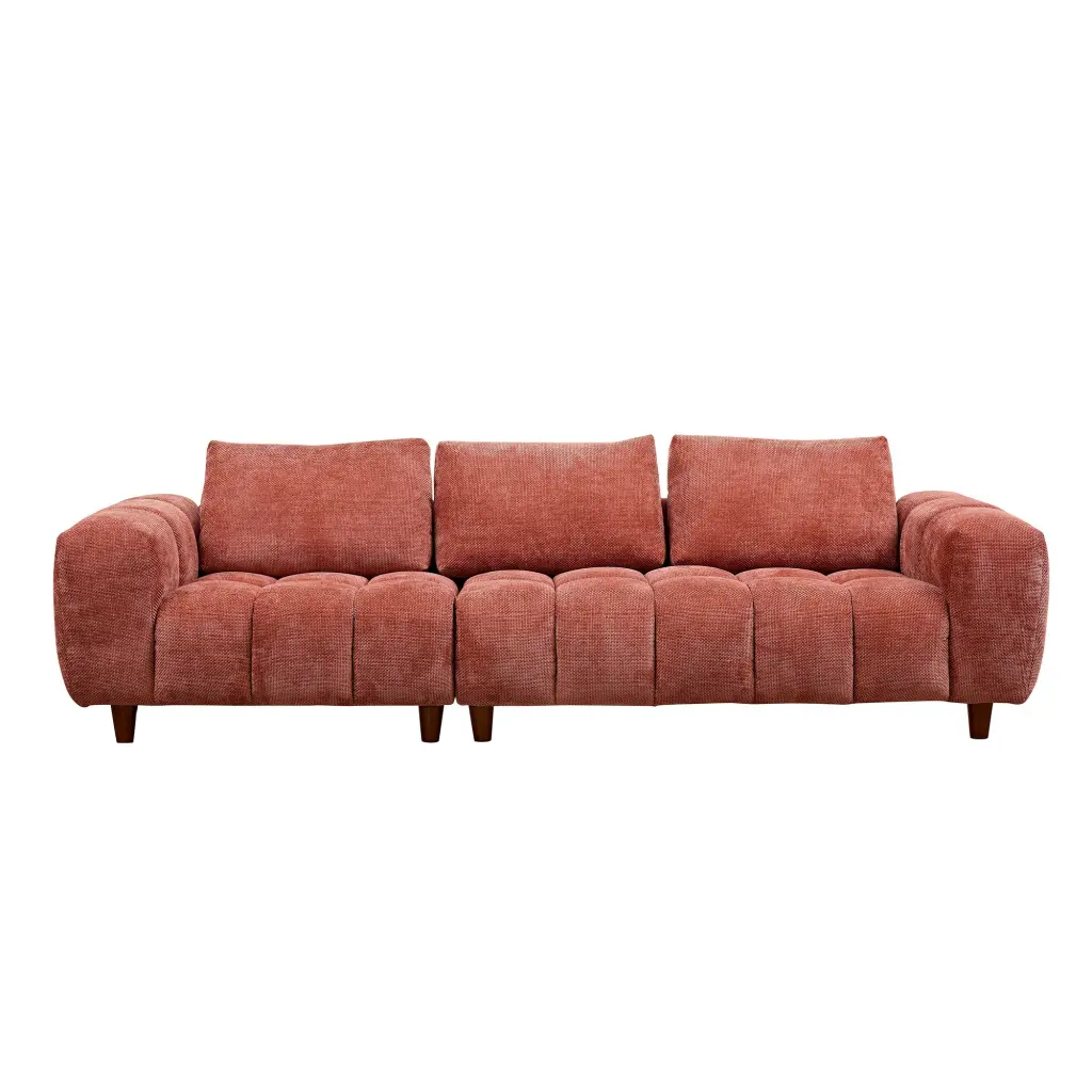 Convertible Sectional Sofa Couch L Shaped Fabric Sofa Comfortable Seating justone