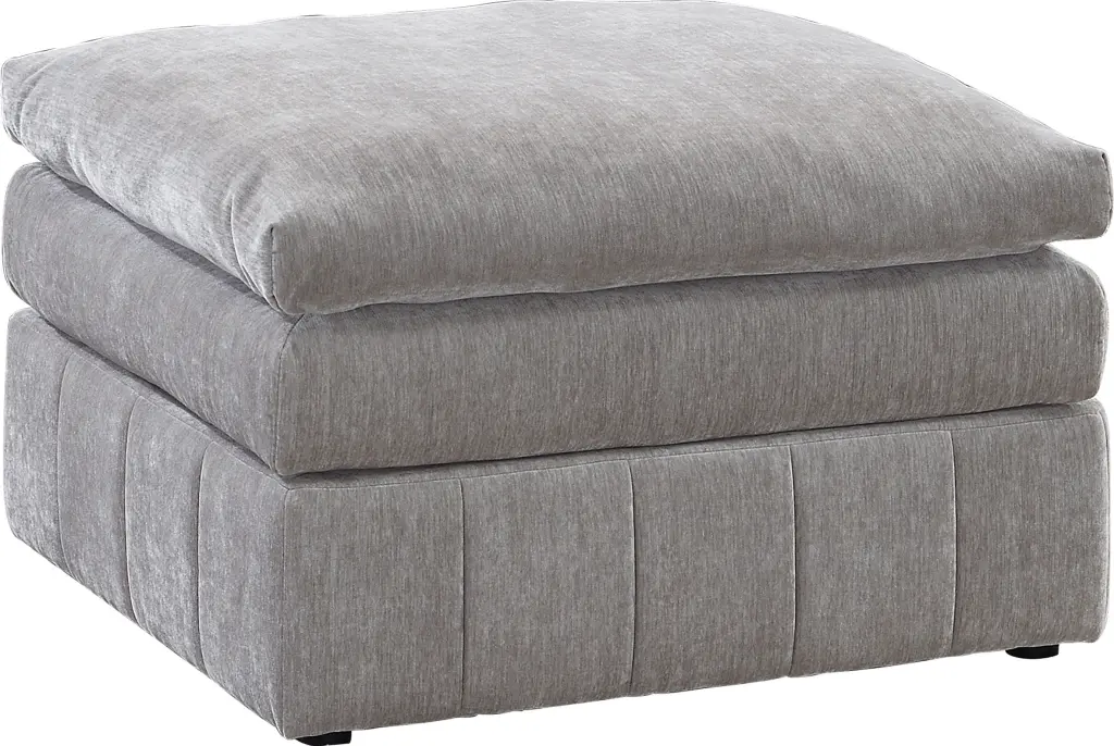 Contemporary 1Pc Ottoman Modular Plush Chair Sectional Sofa Living Room kanepe