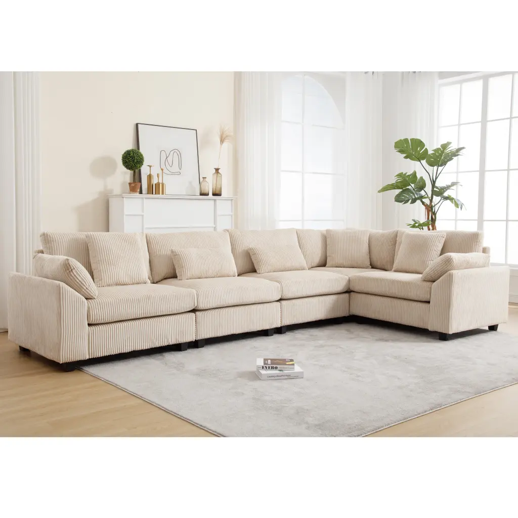 Arrival Oversized Modular Sectional Sofa Convertible Living Room w2325