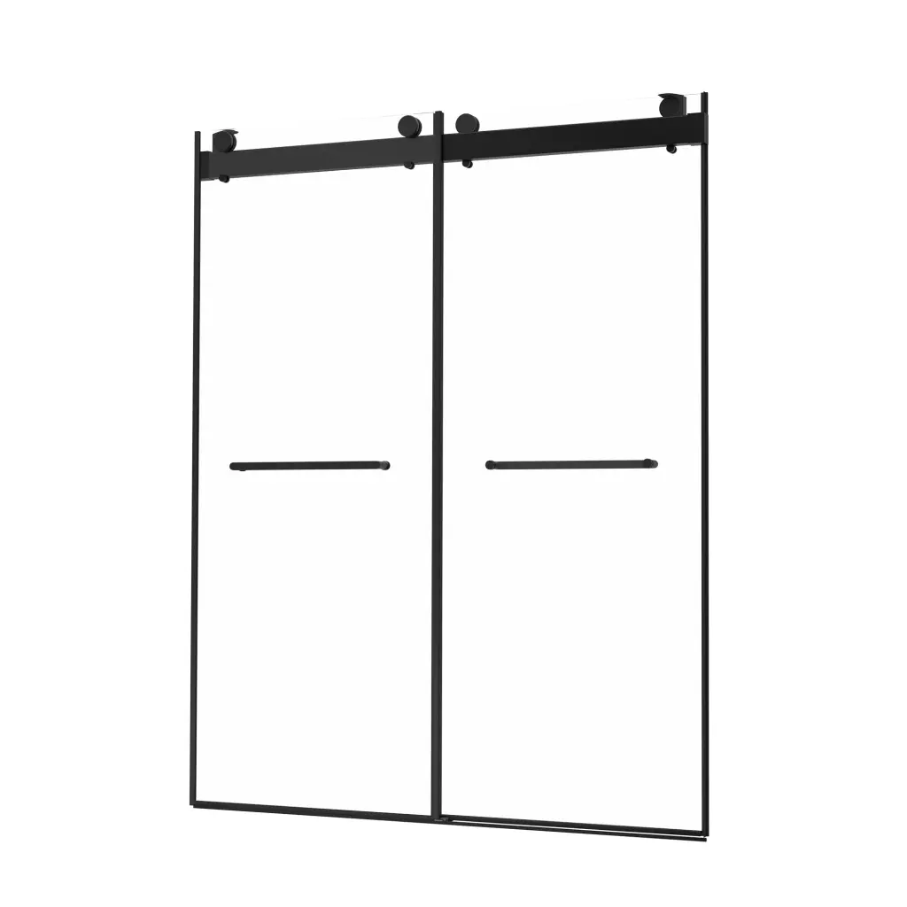 Frameless Double Sliding Shower Door 69 72 Width 79 Height w995 bestgo
