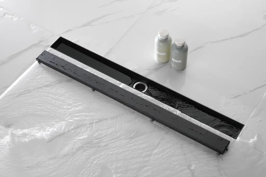 32 Inch Linear Shower Drain Removable Cover 304 Stainless Steel w928 dongtu group