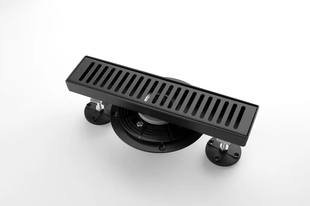 12 Inches Linear Shower Drain Removable Capsule Pattern Grate 30" Modern Design w928 dongtu group