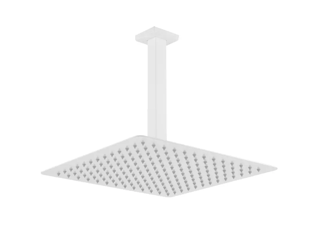 Rain Shower Head High Pressure Water Saving White Rainfall Showerhead w928 dongtu group