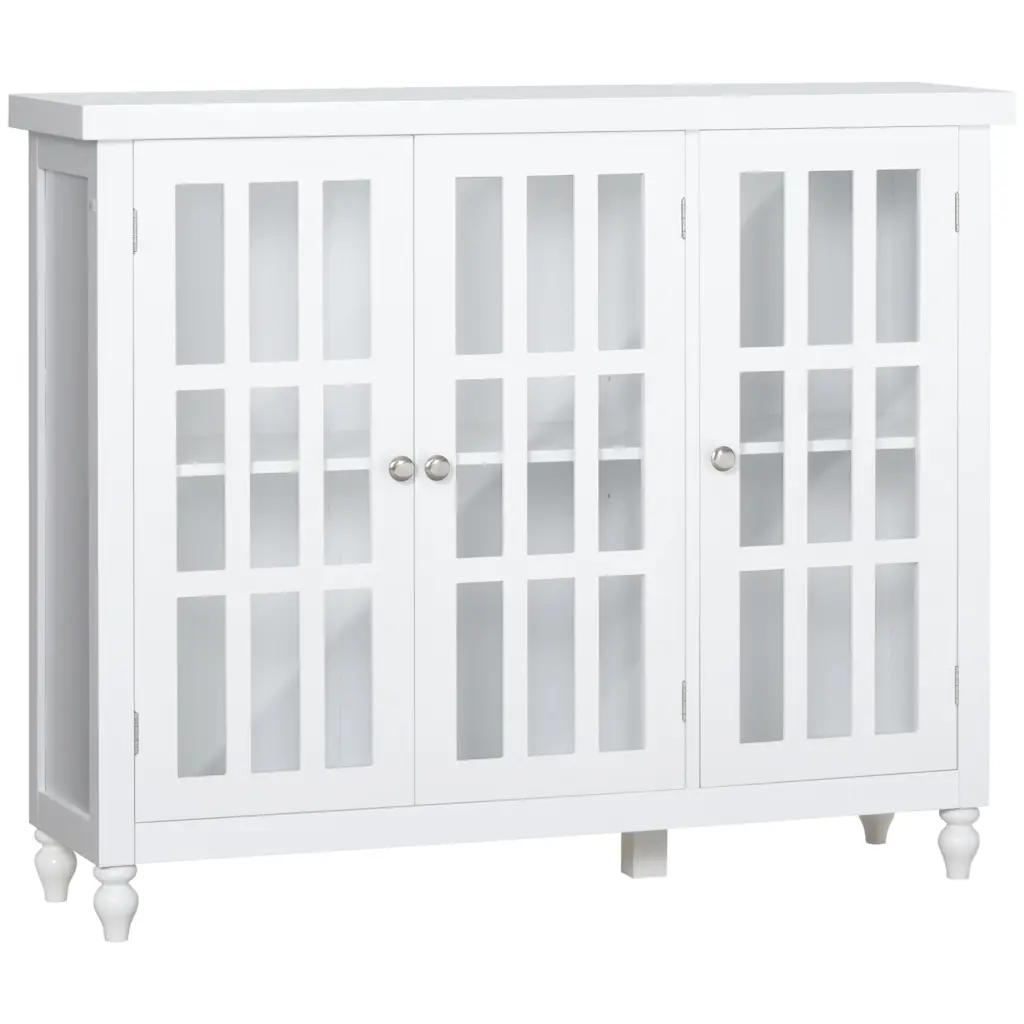 Homcom Sideboard Buffet Cabinet Coffee Bar Storage aosom business