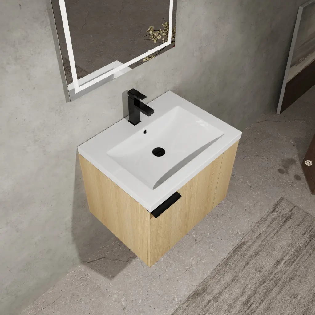 24 Inch Bathroom Vanity Sink Combo Big Space Modern Bathroom Cabinet levistar