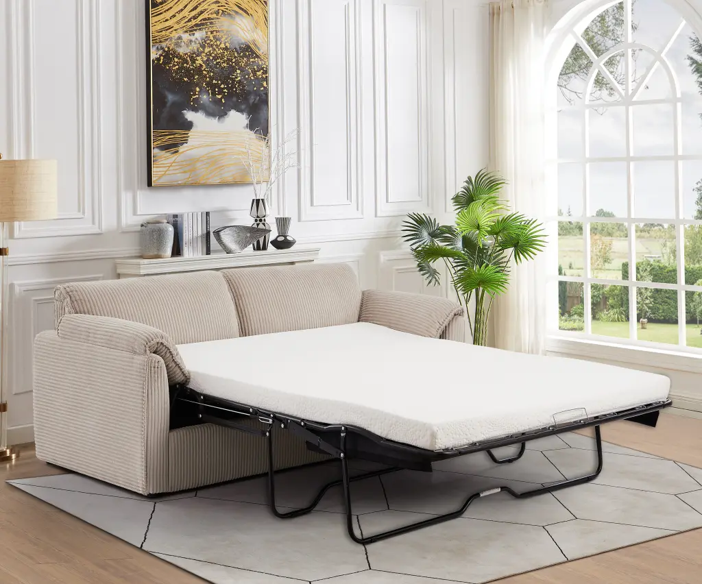 79.13 Inch Sleeper Sofa Bed Comfy Pull Out Futon Couch Modern Recliner liyasifurnitureco.-ltd.