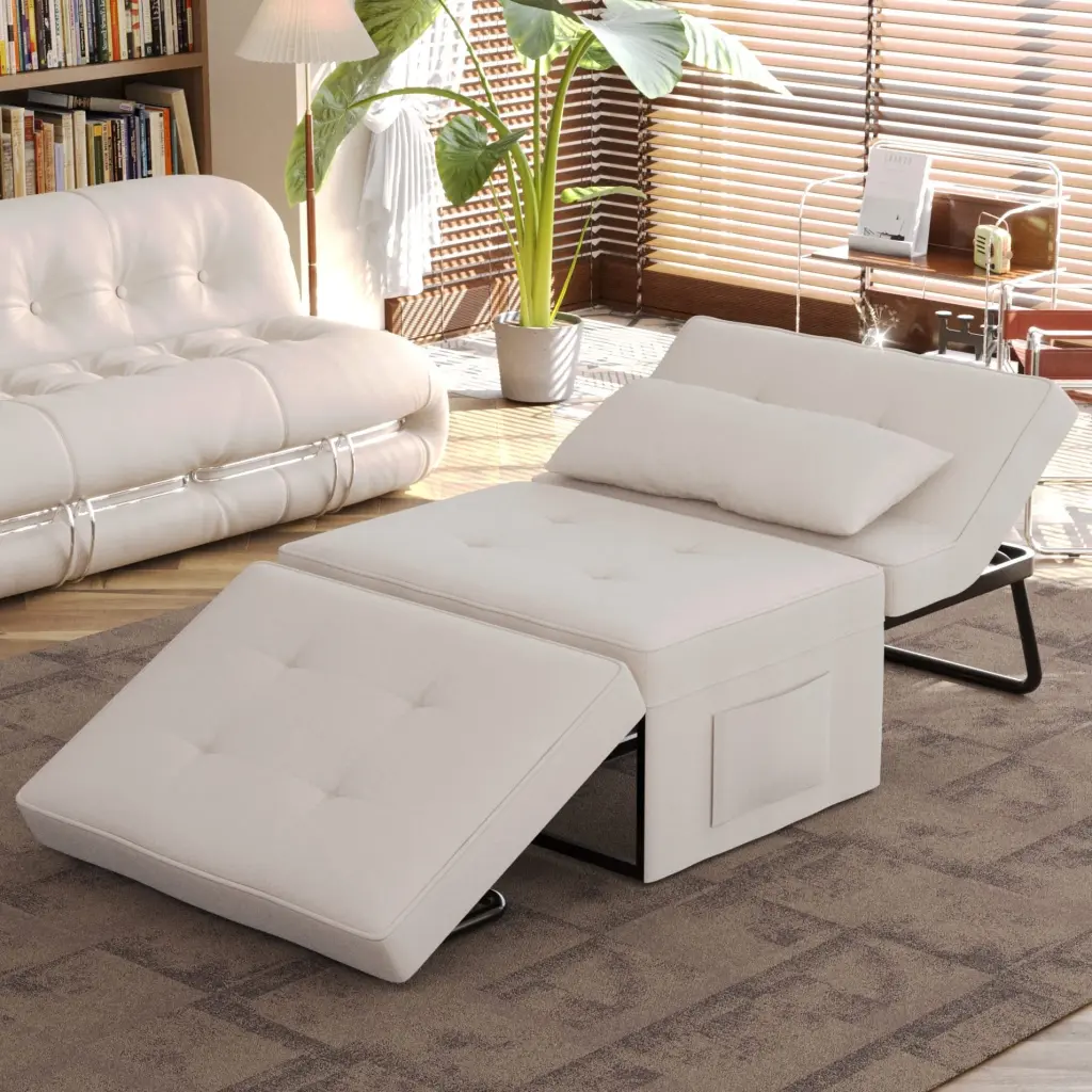 Sofa Bed Chair Bed Sleeper Couch 4 1 Multi Function Folding Ottoman xichen indoor furniture co.- ltd