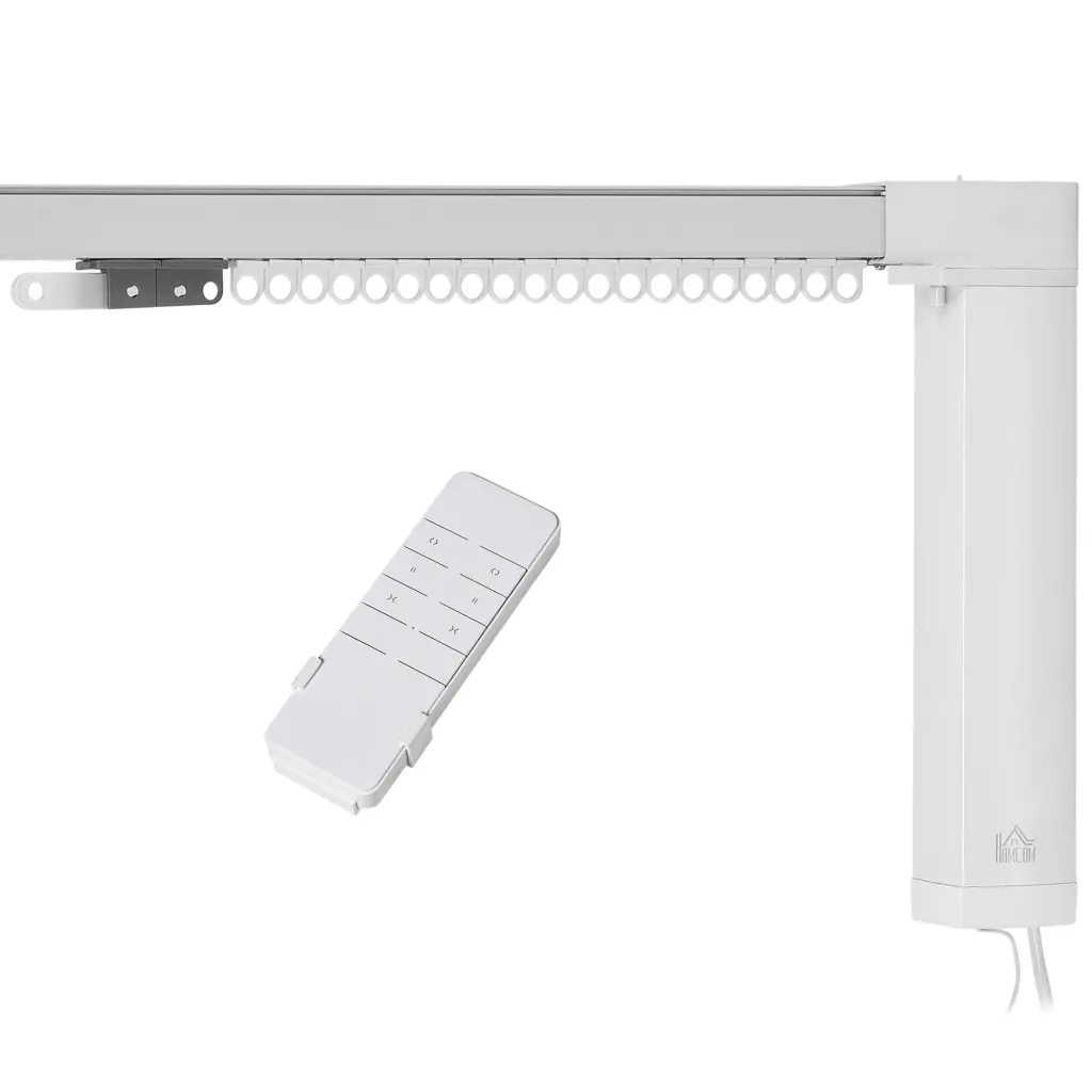 Intelligent Curtains System, Automatic Curtain Opener Adjustable Monitors aosom business