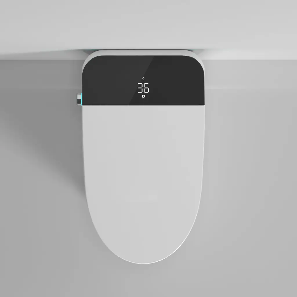Modern Intelligent Toilet Bidet Seat and Auto Flush Bathroom bathroomware