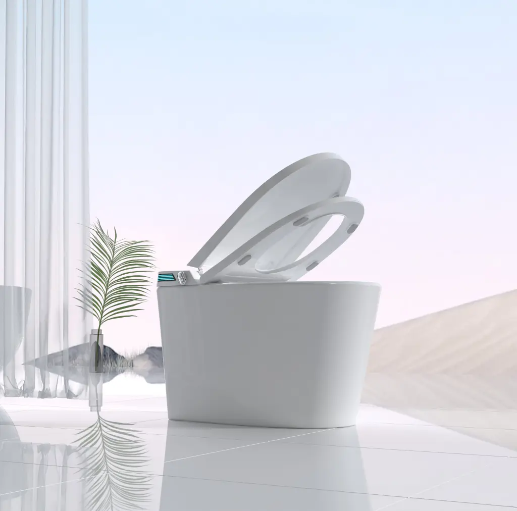 Premium Smart Intelligent Toilet Instant Warm Water Sprayer and Bidet Seat bathroomware