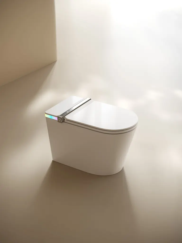 Multifunctional Flat Square Intelligent Toilet Automatic Flush and Remote Control create