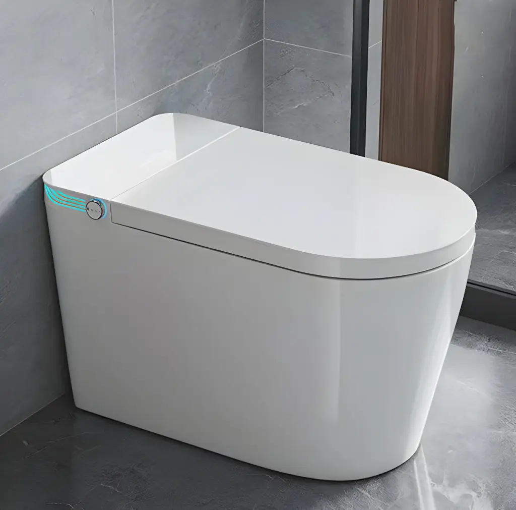 Intelligent Toilet 85mm Wider Bidet Seat and Advanced Features jopure
