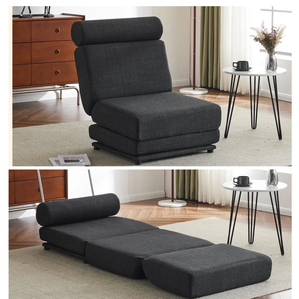 Foldable Single Sofa Bed Pillow Travel-friendly w2113
