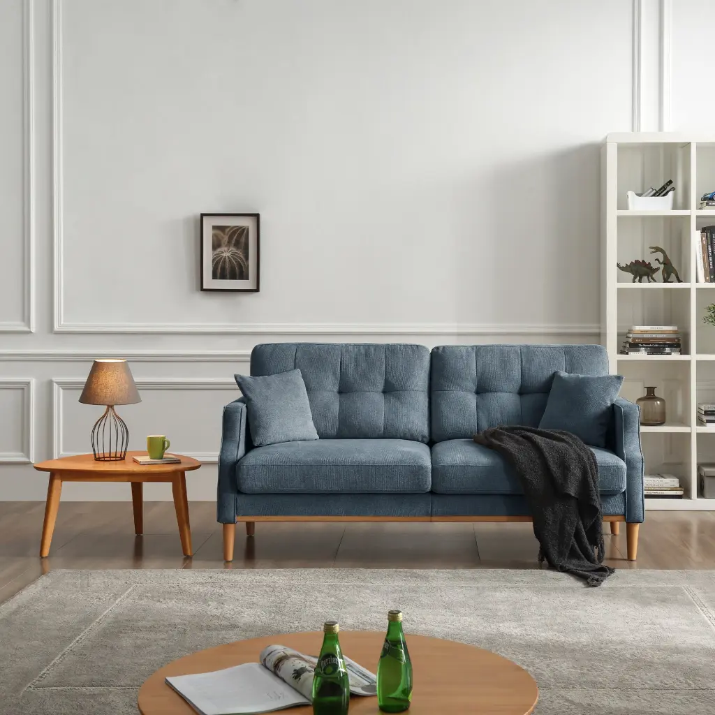 3 Seater Living Space Sofa Waterproof Fabric and USB Charge Port Dark liyasifurnitureco.-ltd.