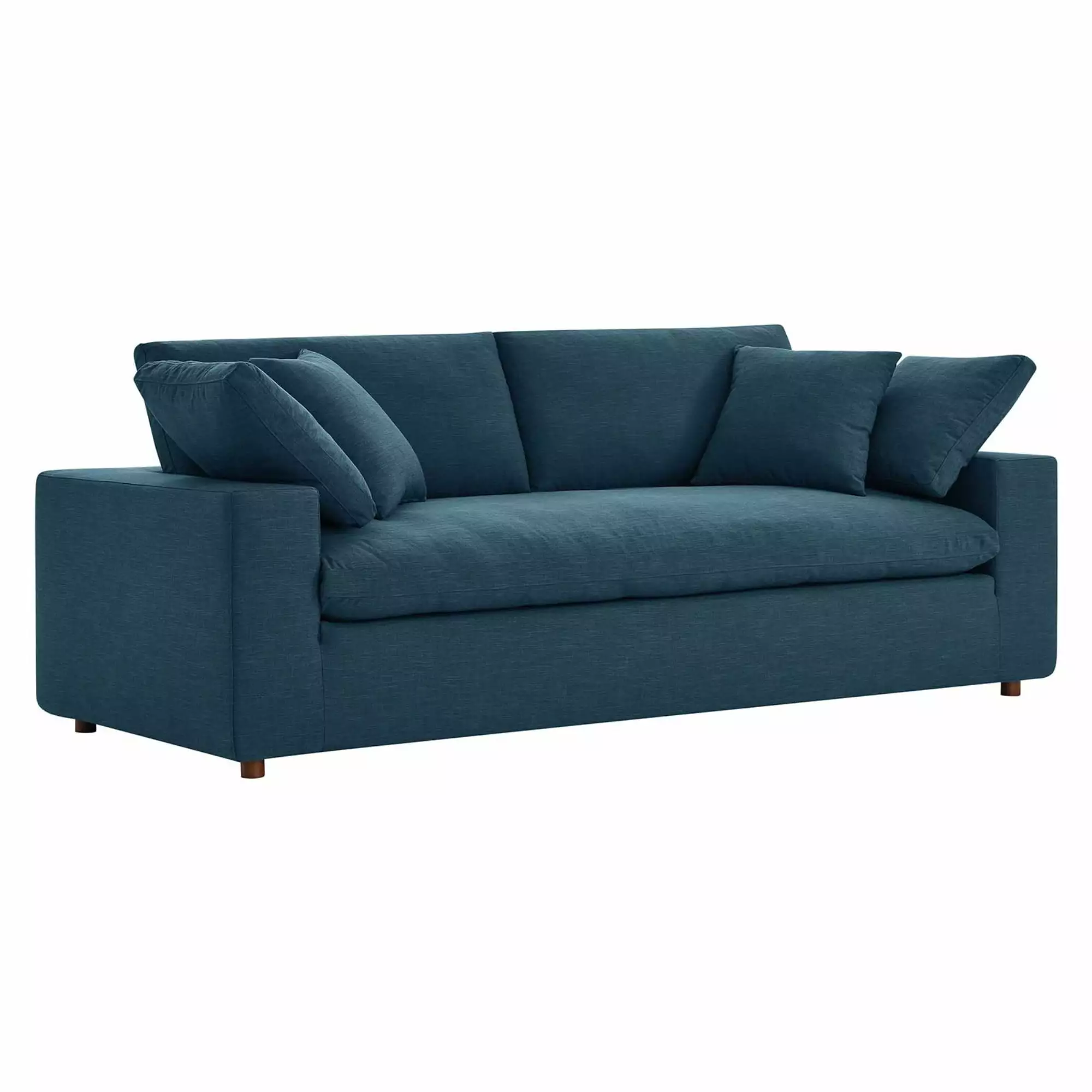 Commix Down Filled Overstuffed Sofa - Plush Comfort Living Room Furniture Modway