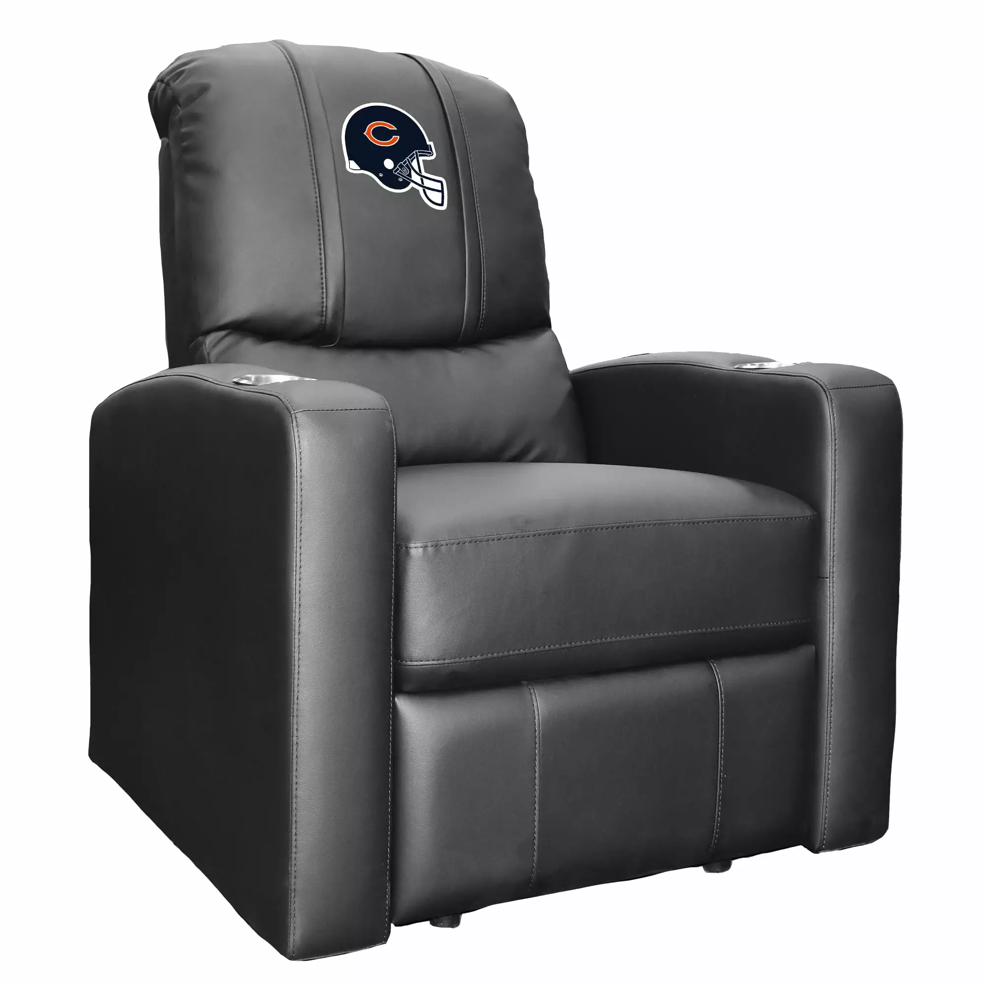 Chicago Bears Helmet Logo Stealth Recliner Zipper System - NFL Team Recliner DreamSeat