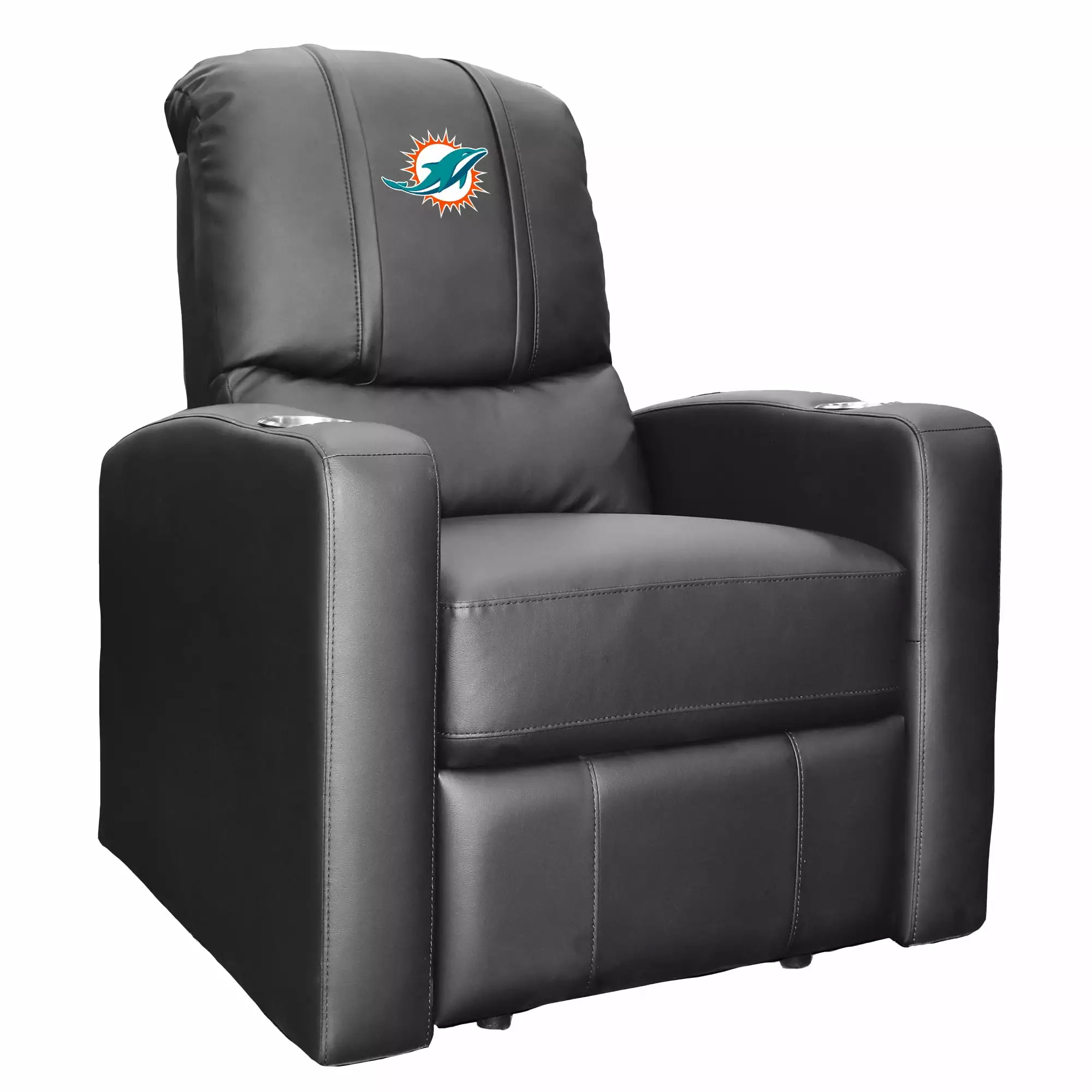Miami Dolphins Primary Logo Stealth Recliner Zipper System - NFL Team Recliner DreamSeat