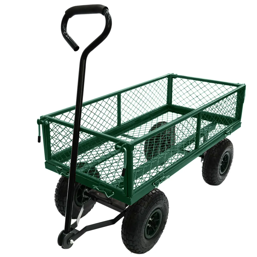 3 Cu Ft 300 Lbs Capacity Removable Sides Metal Steel Mesh Heavy Duty Storage Bin urban