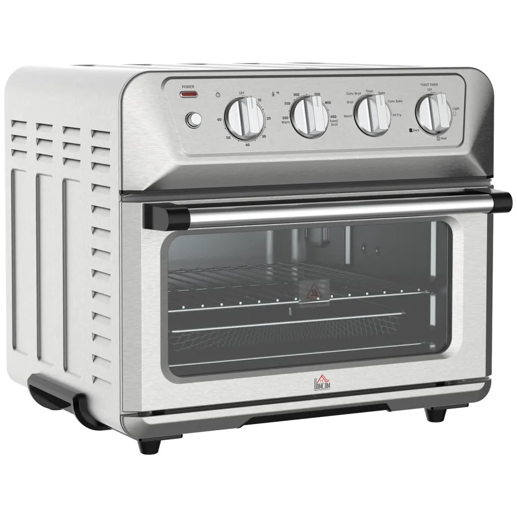 21Qt 7 1 Air Fryer Toaster Oven Convection Oven Countertop Warm Function aosom business