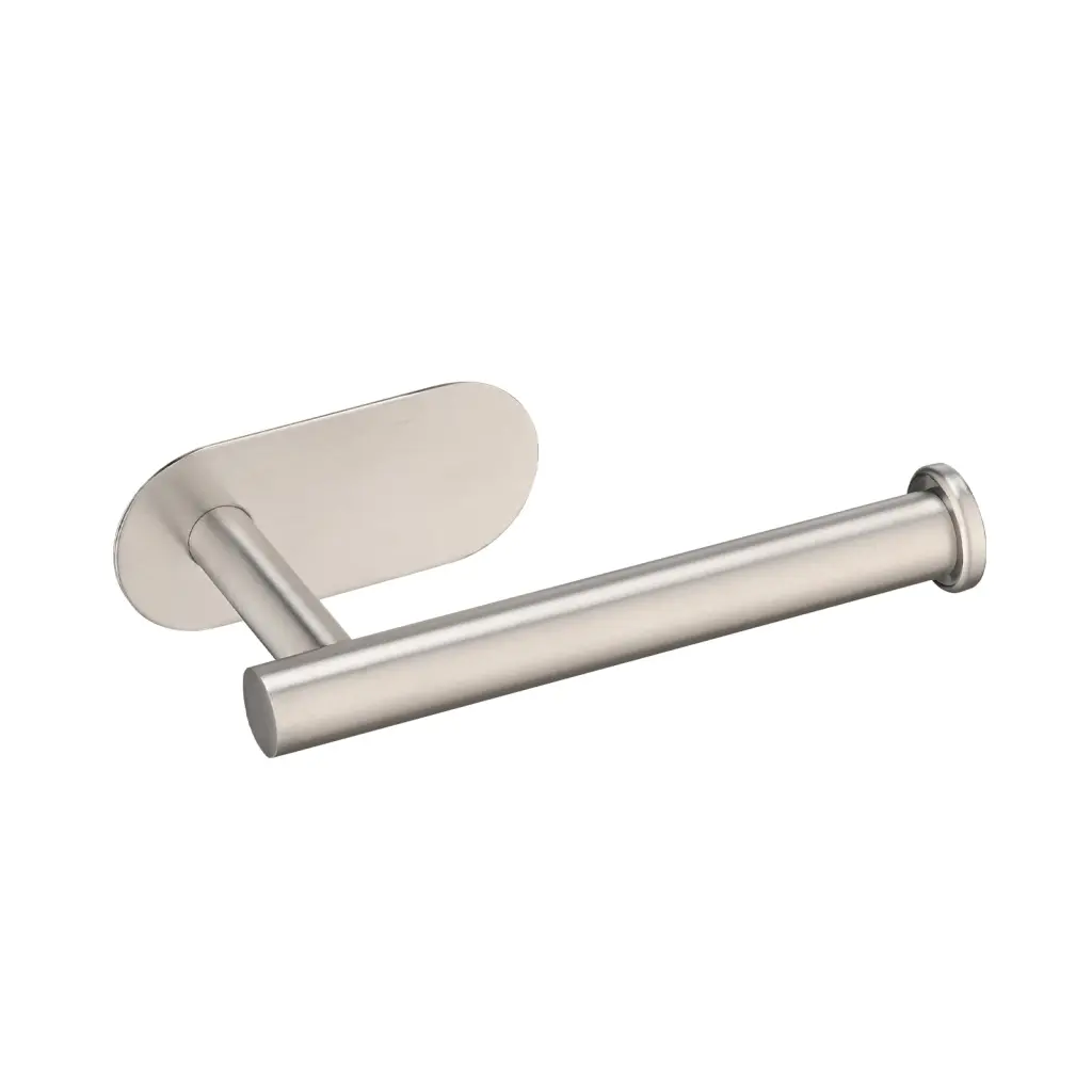 Toilet Paper Holder Self Adhesive Stainless Steel Rustproof Bathroom Wall Mount kooleasy