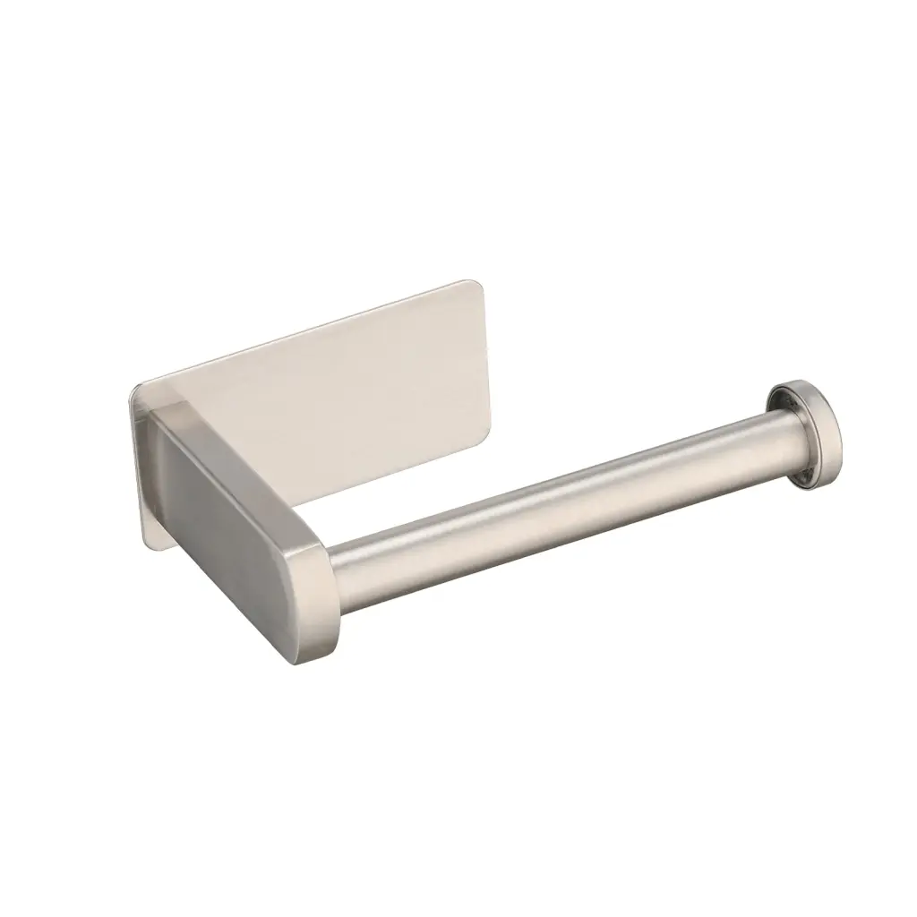Toilet Paper Holder Self Adhesive Stainless Steel Rustproof Bathroom Accessory kooleasy