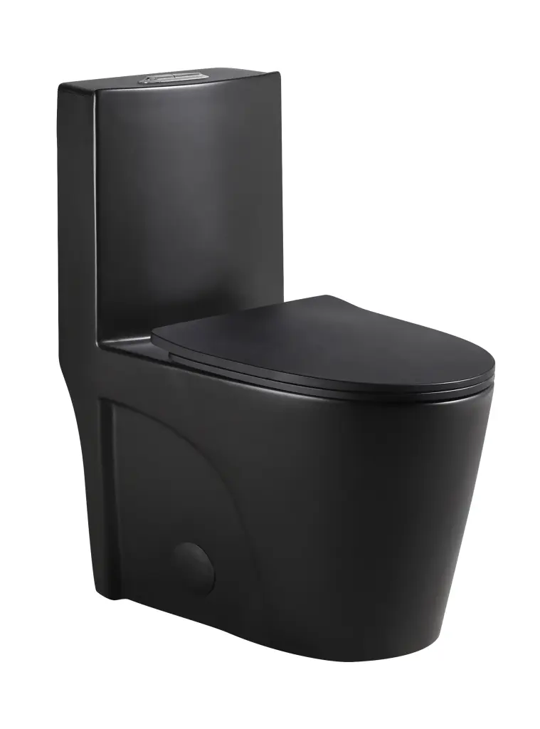 Black Toilet Seat Cover 24T01 Mbp01 Matte Black Acrylic Durable bathin