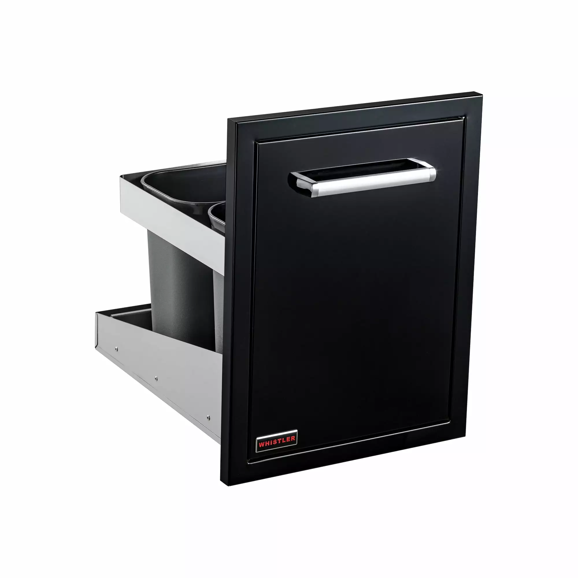 Whistler Stainless Steel Drawer Trash Can Outdoor Kitchen