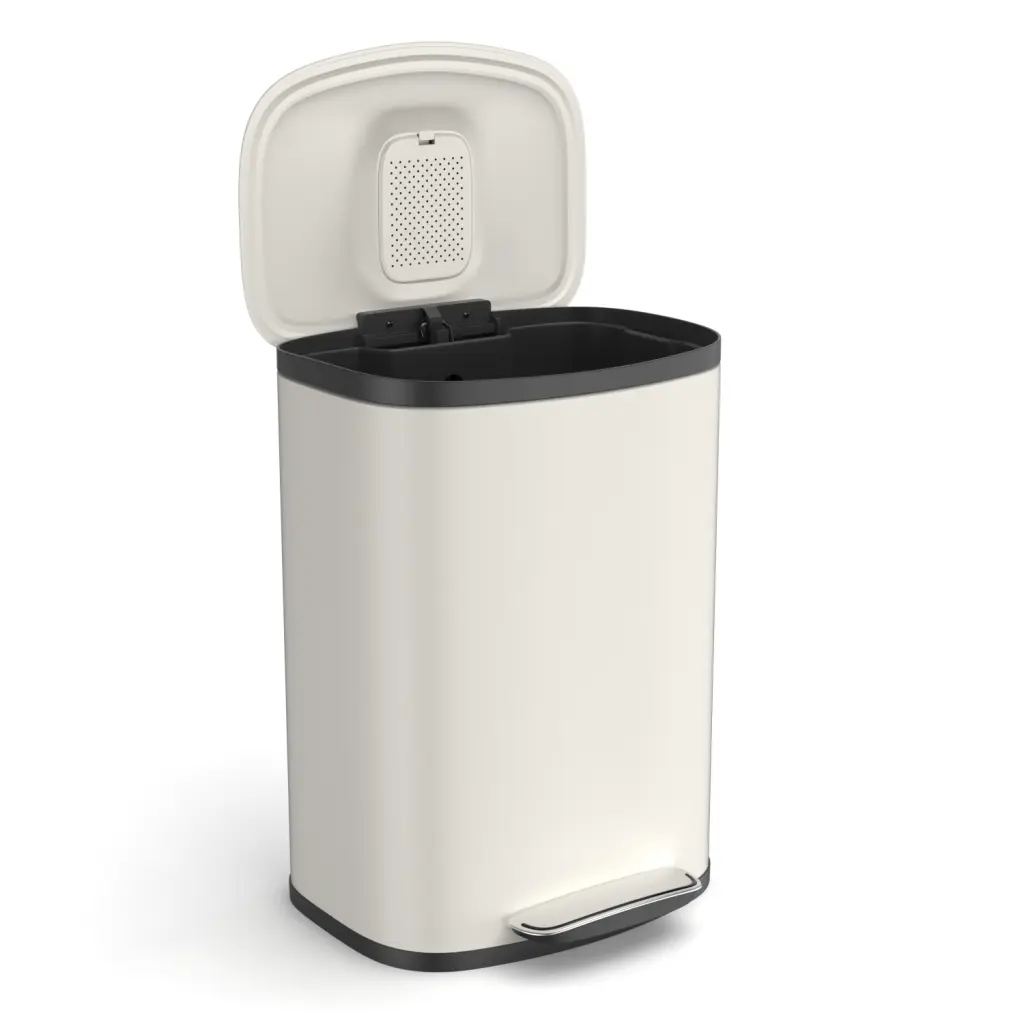 13 Gallon 50L Kitchen Foot Pedal Trash Can Soft Close Lid like it