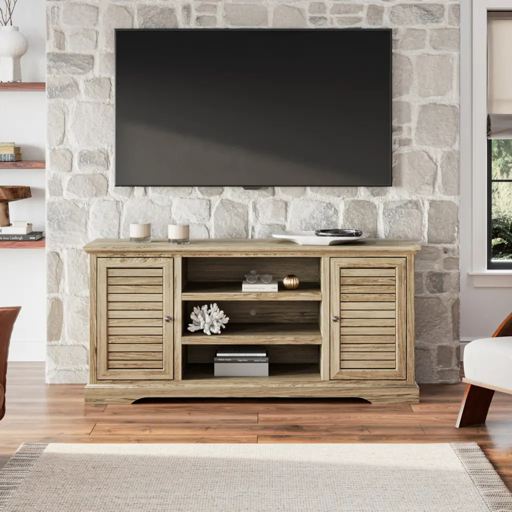 Topanga 66 Inch Tv Stand Console Tvs Up To 80 Inches No Assembly Required bridgevine home