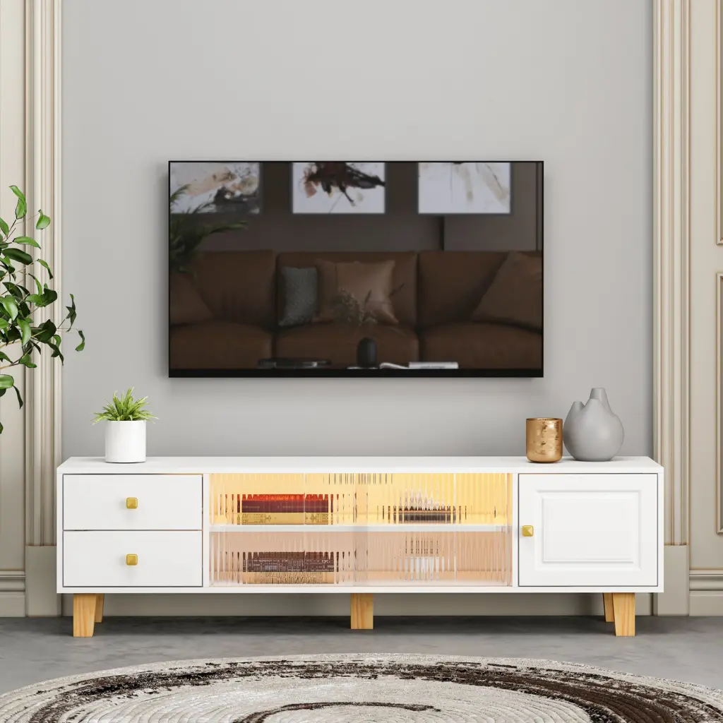 TV Stand TV Cabinet Entertainment Center TV Console Media Console Plasma TVs jxy furniture