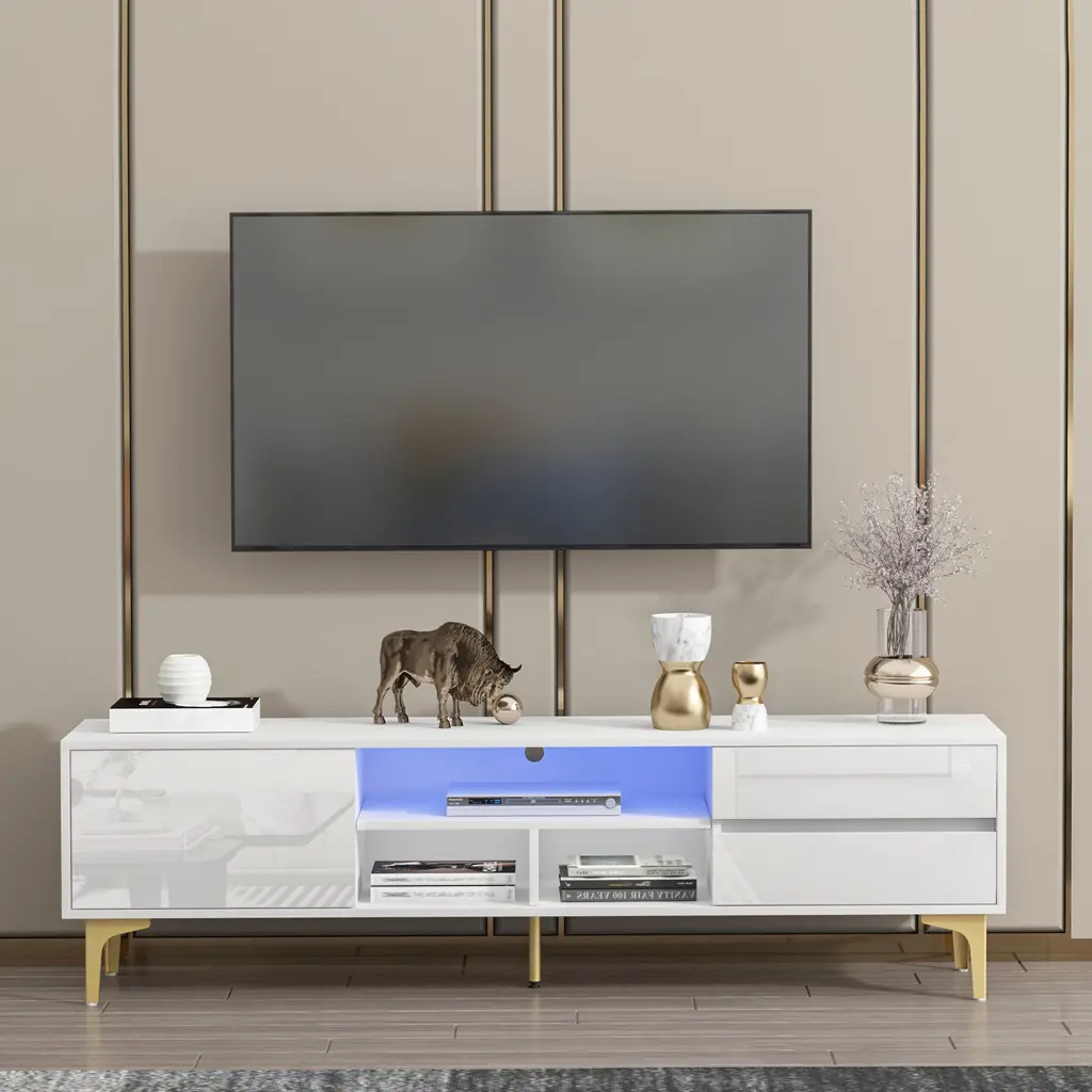 TV Stand TV Cabinet Entertainment Center Media Console Storage jxy furniture
