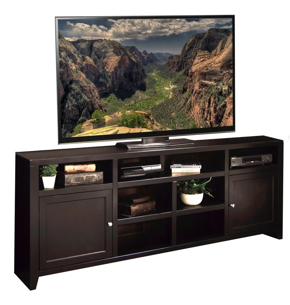 Urban Loft 84 Inch Tv Stand Console Tvs Up To 95 Inches No Assembly bridgevine home