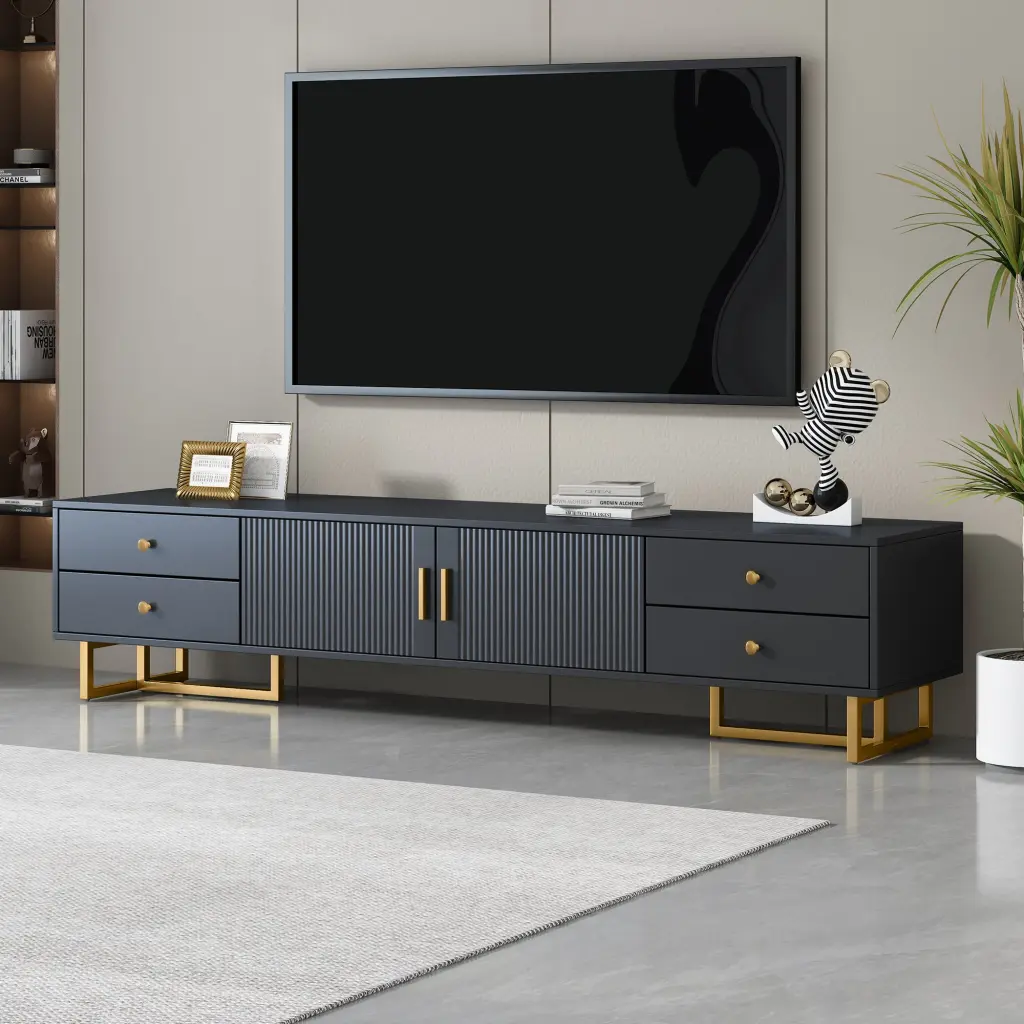 TV Stand 65 Inch TV Entertainment Center TV Media Console Table Living Room Furniture rnb