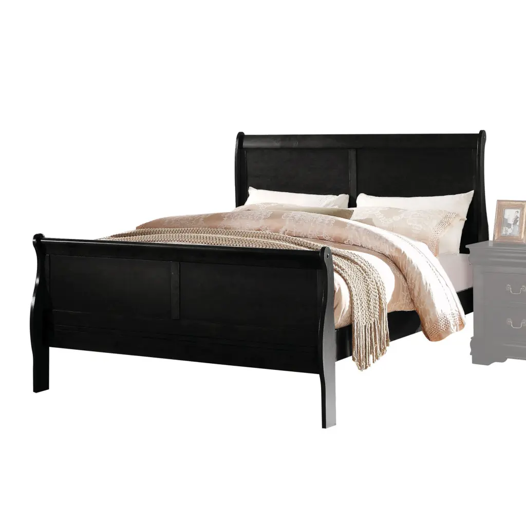 Black Twin Bed Box Spring Required Twin Black Wood Bedroom Pine Sleigh furniture max