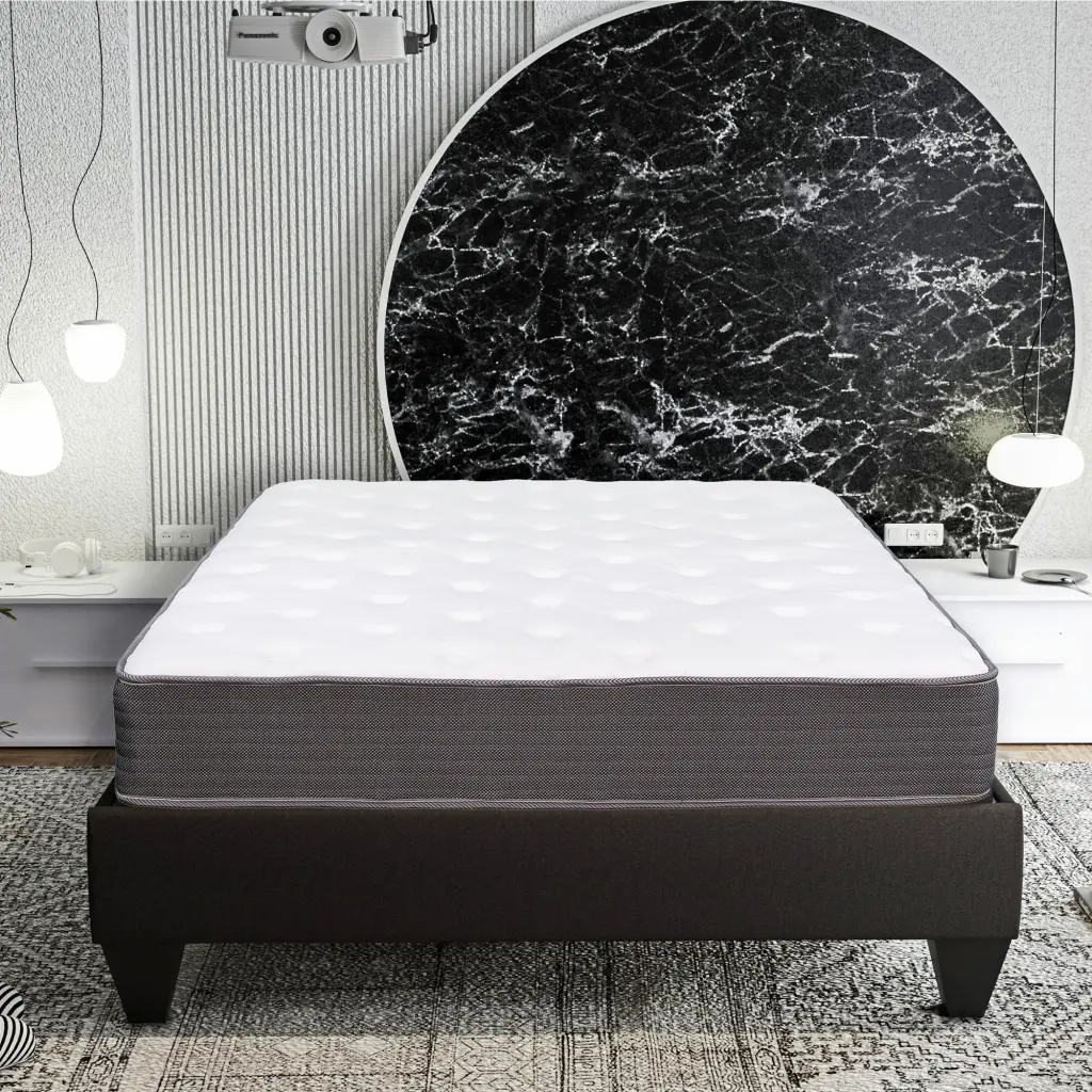 8 Inch Twin Size Pocket Spring Hybrid Mattress Bed Box Soft Euro Top kanepe