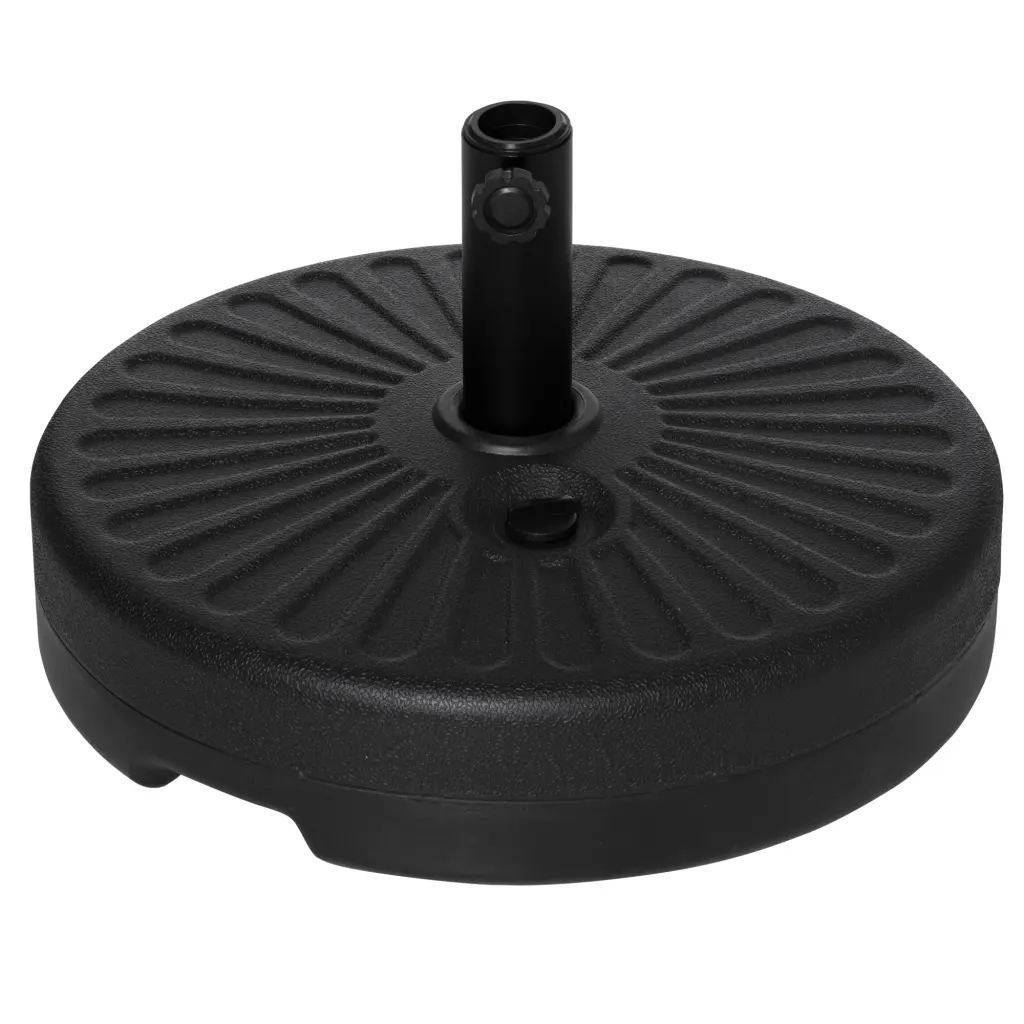 Outsunny Fillable Patio Umbrella Base Stand Round Plastic Umbrella Holder aosom business