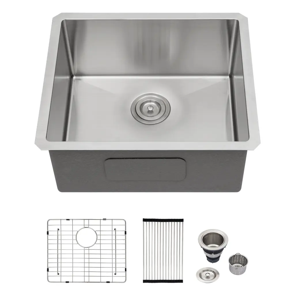 21 Inch Undermount Sink 21X18X9 Undermount Stainless Steel Kitchen Sink lordear